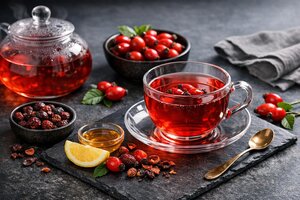 Traditional Turkish Rosehip Tea