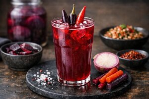 Turkish Turnip Juice - Fermented Spicy Purple Drink