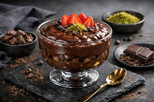 Turkish Chocolate Pudding (Supangle)