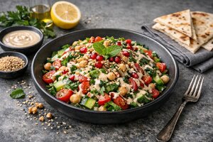 Tahin Salatası - Türkischer Sesampaste-Salat