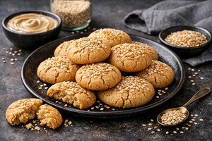 Turkish Tahini Cookies