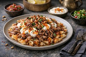 Turkish Bread and Meat Stew (Tirit)
