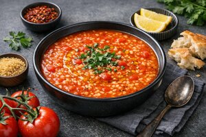 Turkish Tomato Bulgur Soup