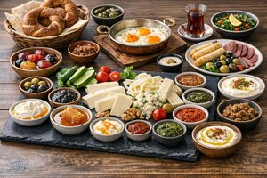 Van Breakfast - Traditional Turkish Regional Breakfast Platter