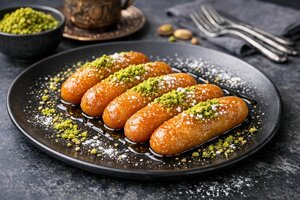 Vezir Parmağı - Turkish Syrup-Soaked Finger Pastries