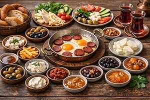 Turkish Village Breakfast Plate