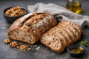 Turkish Walnut Bread (Cevizli Ekmek)