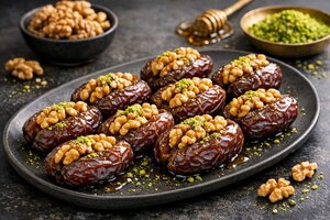 Turkish Walnut Stuffed Dates