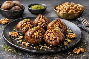 Turkish Walnut Stuffed Figs