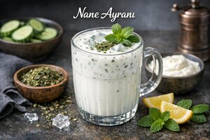 Turkish Mint Yogurt Drink