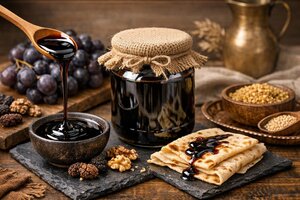 Traditional Turkish Molasses (Grape Syrup)