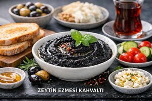 Turkish Olive Tapenade Breakfast Spread