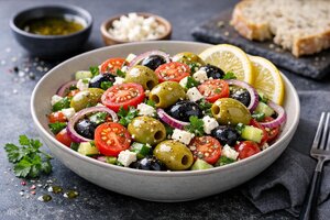 Turkish Olive Salad with Fresh Herbs