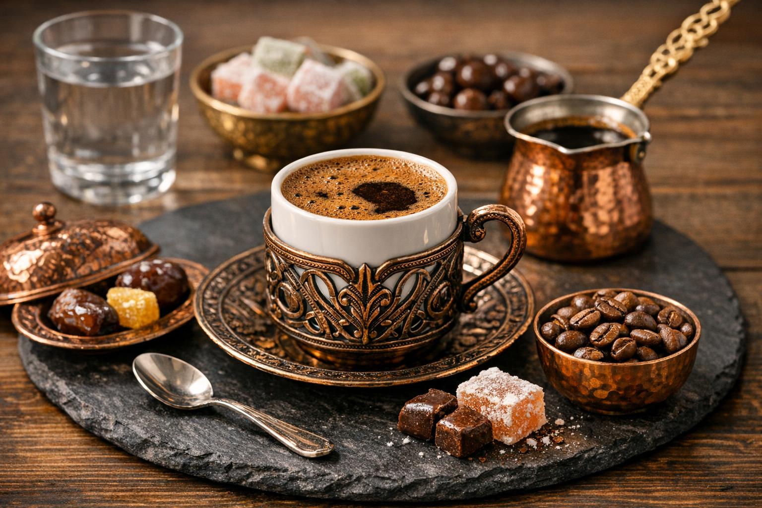Authentic Turkish Coffee Recipe - Traditional Brewing Method