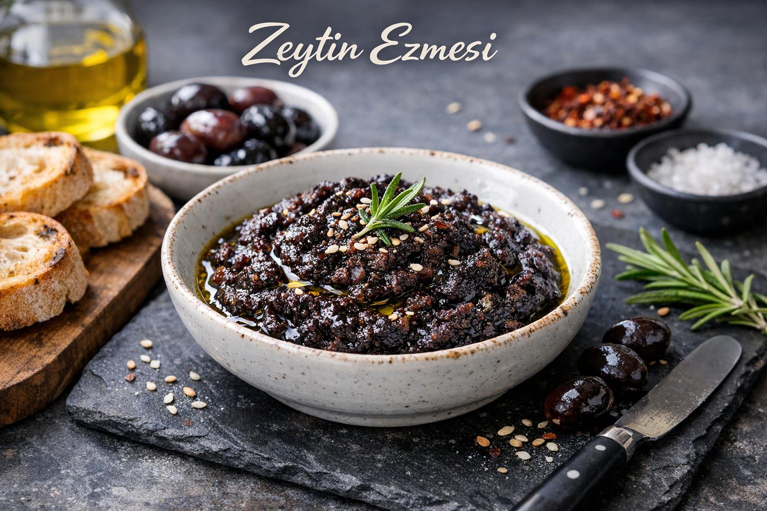 Turkish Olive Tapenade